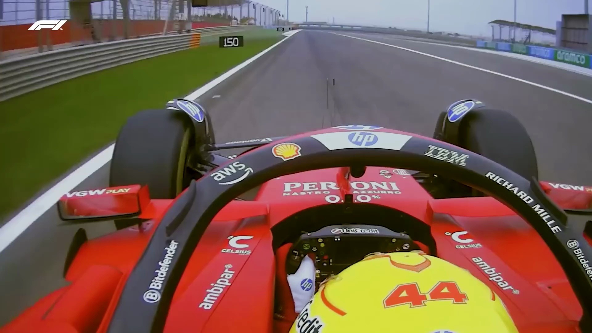 法拉利横扫哈斯车队，汉密尔顿刷新纪录