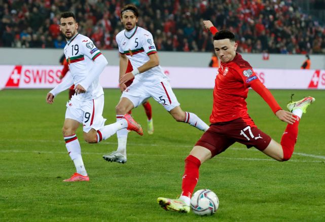 瑞士队大胜保加利亚，赢得胜利晋级淘汰赛